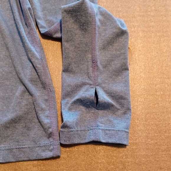 RegnaX NoBother NEW Girls Size L blue athletic long sleeve top & quarter zip - Picture 2 of 8